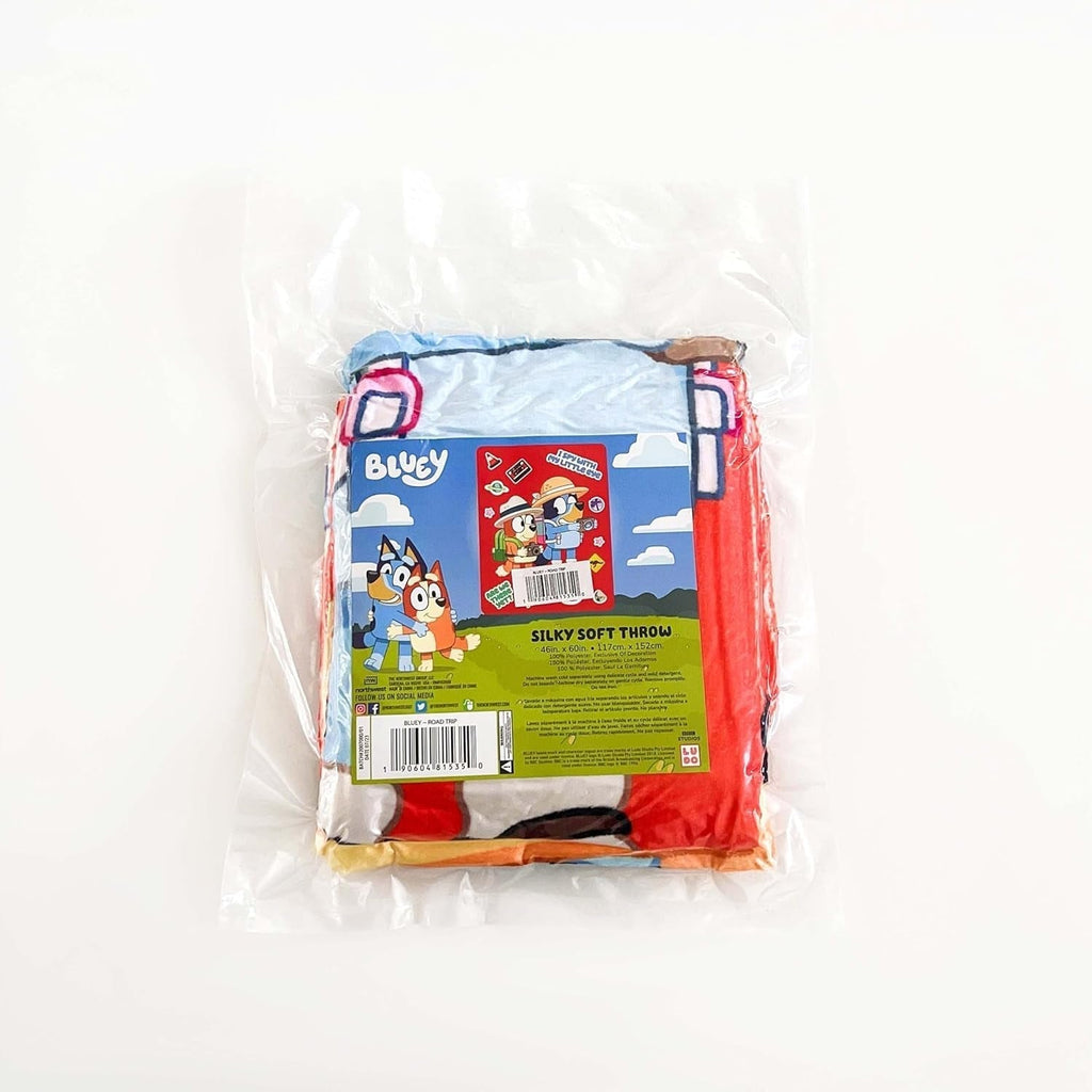 Pătură Northwest Bluey Silk Touch, 116.8 X 152.4 Cm, Roadtrip Paturi si Cuverturi Northwest