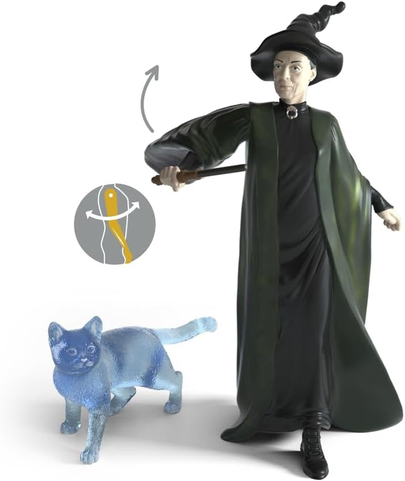 Schleich 42682 Profesorul Mcgonagall & Patronus, De la 6 ani, HARRY POTTER - Figurină de joacă, 16 X 11 X 18 cm Action figures Naty Shop