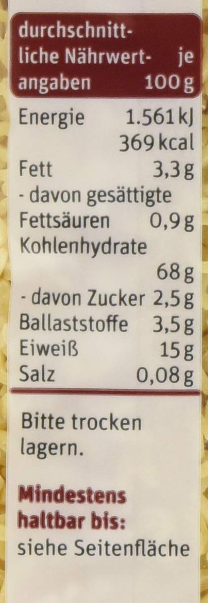 tegut... Eiernudel Buchstaben, 1 x 250 g