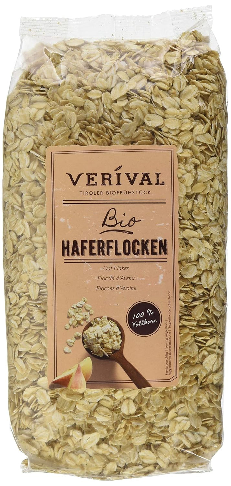 Verival Bio ovesné vločky, balení 6 ks (6 x 500 g)