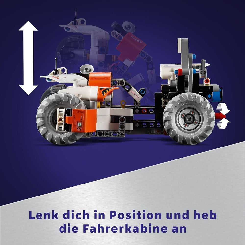 LEGO Technic LT78 Vesmírné dopravní vozidlo, Vesmírná stavebnice pro průzkumné výlety a vesmírná dobrodružství, Nápaditý herní zážitek pro chlapce a dívky, Dárek pro děti starší 8 let 42178 Stavebnice Besuche den LEGO-Store