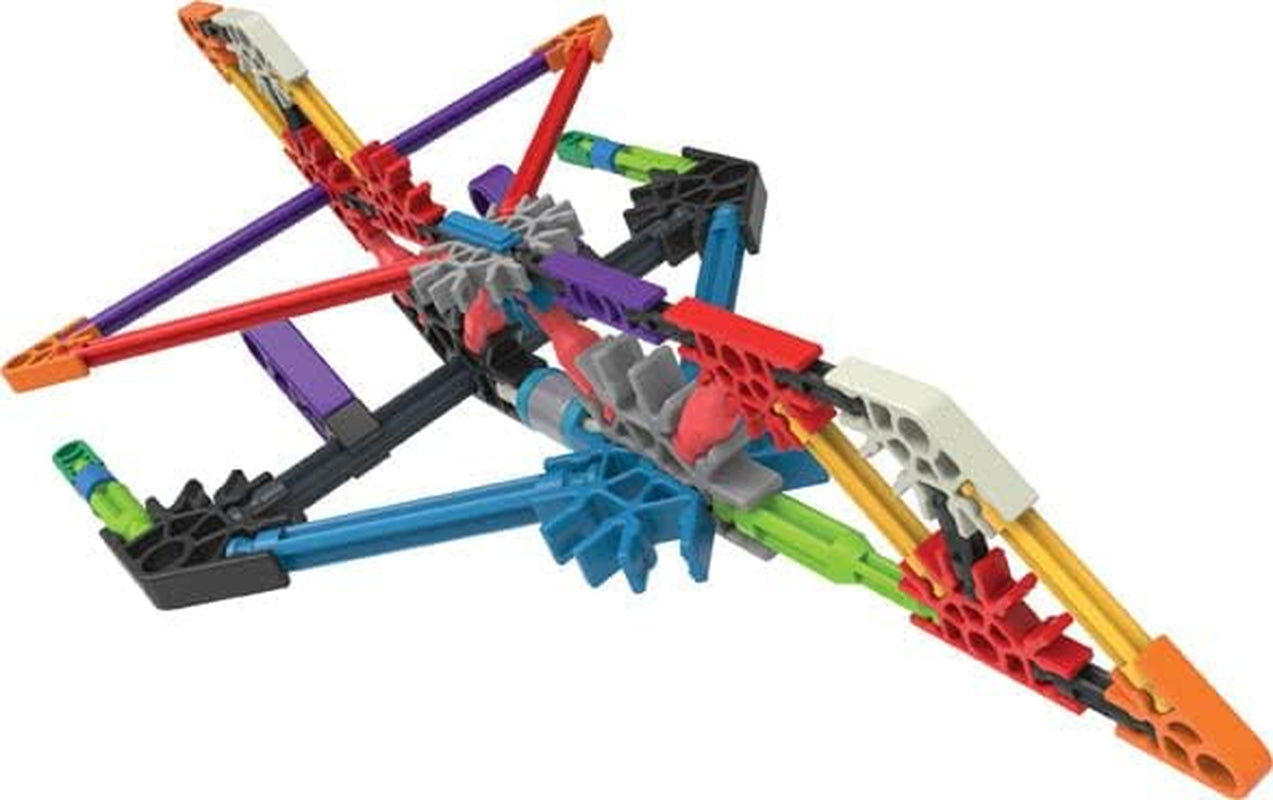K'Nex Phantasie-Space Shuttle Spielzeug-Baukasten, Basic Fun, 17021, 60 Teile, pädagogisches Weltraum-Spielzeug für Kinder, geeignet für Jungen und Mädchen im Age von 5-10 Jahren