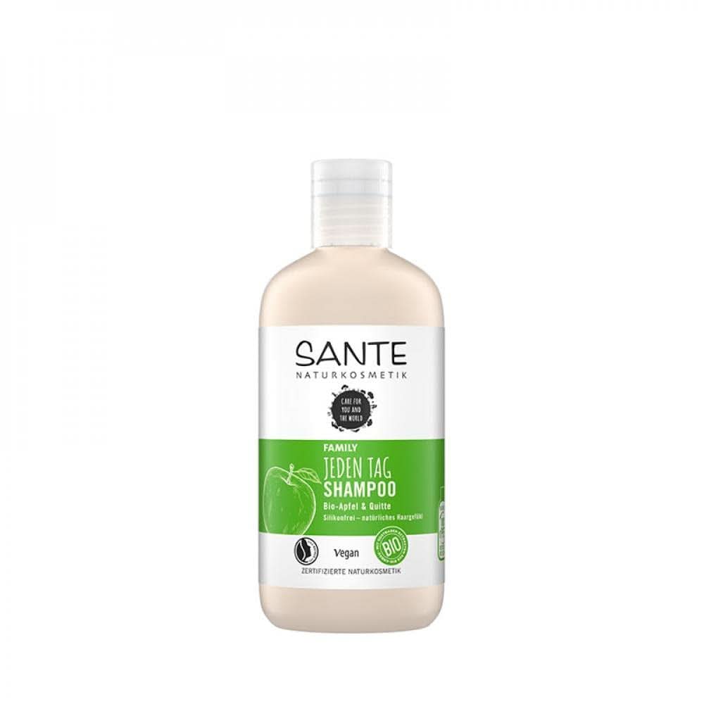 SANTE Naturkosmetik Pure Balance, šampon, intenzivně hydratuje suché vlasy, 250 ml Sprcha a vana Naty Shop Old