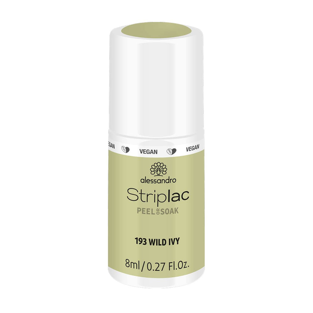 alessandro Striplac UV-Nagellack Flat White – Schonend und langanhaltend – Einfache Entfernung dank Peel-Off-Technologie – Vegan und tierversuchfrei – 8 ml
