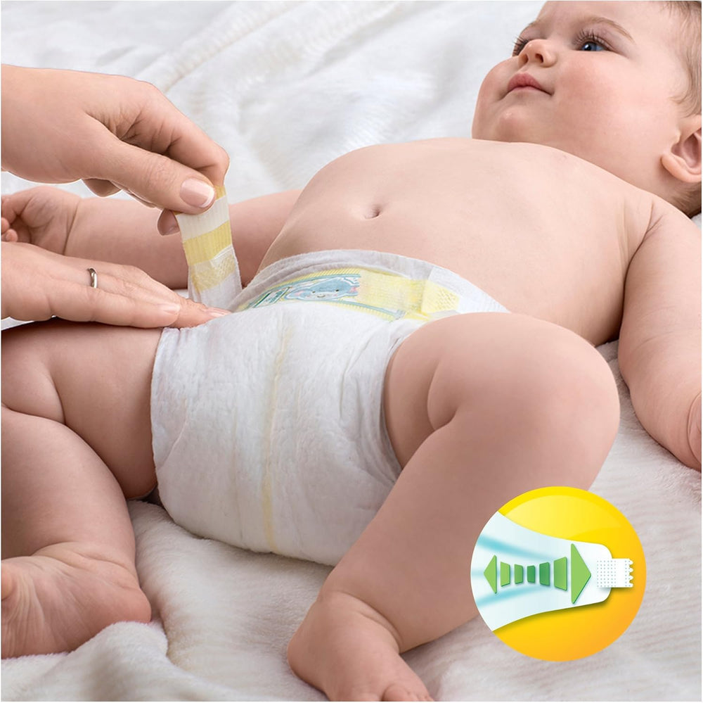 Plenky Pampers Premium Protection pro novorozence, Jumbo pack, velikost 1, 72 kusů