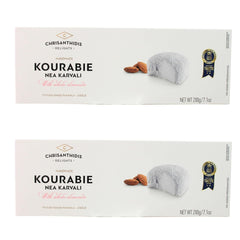 Chrisanthidis SA Biscuiți cu unt Kourabie și migdale 200g, pachet de 2 (2 x 200g)