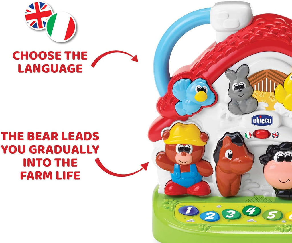 Chicco Ma New Farm, bilingv, stivuibil Jucarii Bebe Naty Shop