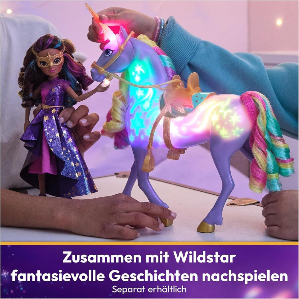 Unicorn Academy Deluxe Masked Ball Sophia - păpușă de 24 cm din popularul serial Netflix cu 2 ținute, dress-up clasic și joc de rol, vârsta 4+ Papusi Naty Shop