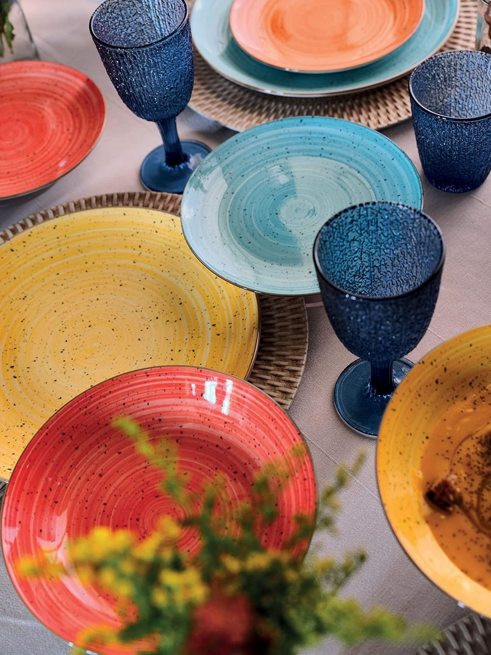 Kaleido Tellerservice 18-teilig