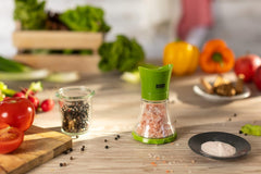 KUHN RIKON mlýnek na koření Mini (zelený), plastový, 12 X 12 X 8 cm Mlýnky a kráječe Naty Shop