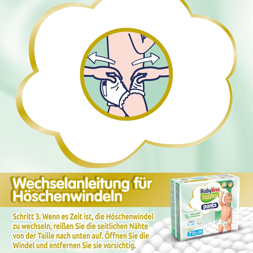 Kalhoty Premium, velikost 7, filtr Ultra Soft, XL Plus (15-25 kg), 28 kusů