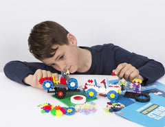 Plus-Plus 9603903, Geniales Konstruktionsspielzeug, Kreativ-Bausteine® Box, großer Mix, 4000 Teile