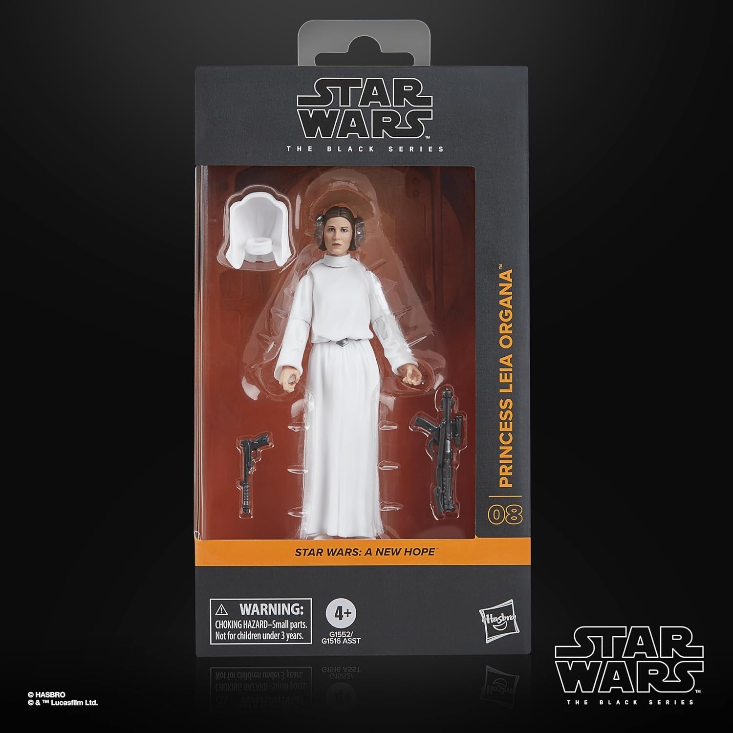 Star Wars Seria Neagră Prințesa Leia Organa, Star Wars: O nouă speranță Figura de acțiune (15 cm) De colecționat Action figures Naty Shop