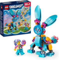 LEGO Dreamzzz Bunchus Creative Animal Adventures Dětská hračka Bunny Fantasy Playset 20 v 1 s minifigurkou Izzie Dárek pro dívky a chlapce 7 let 71488 Stavebnice Besuche den LEGO-Store Výchozí název