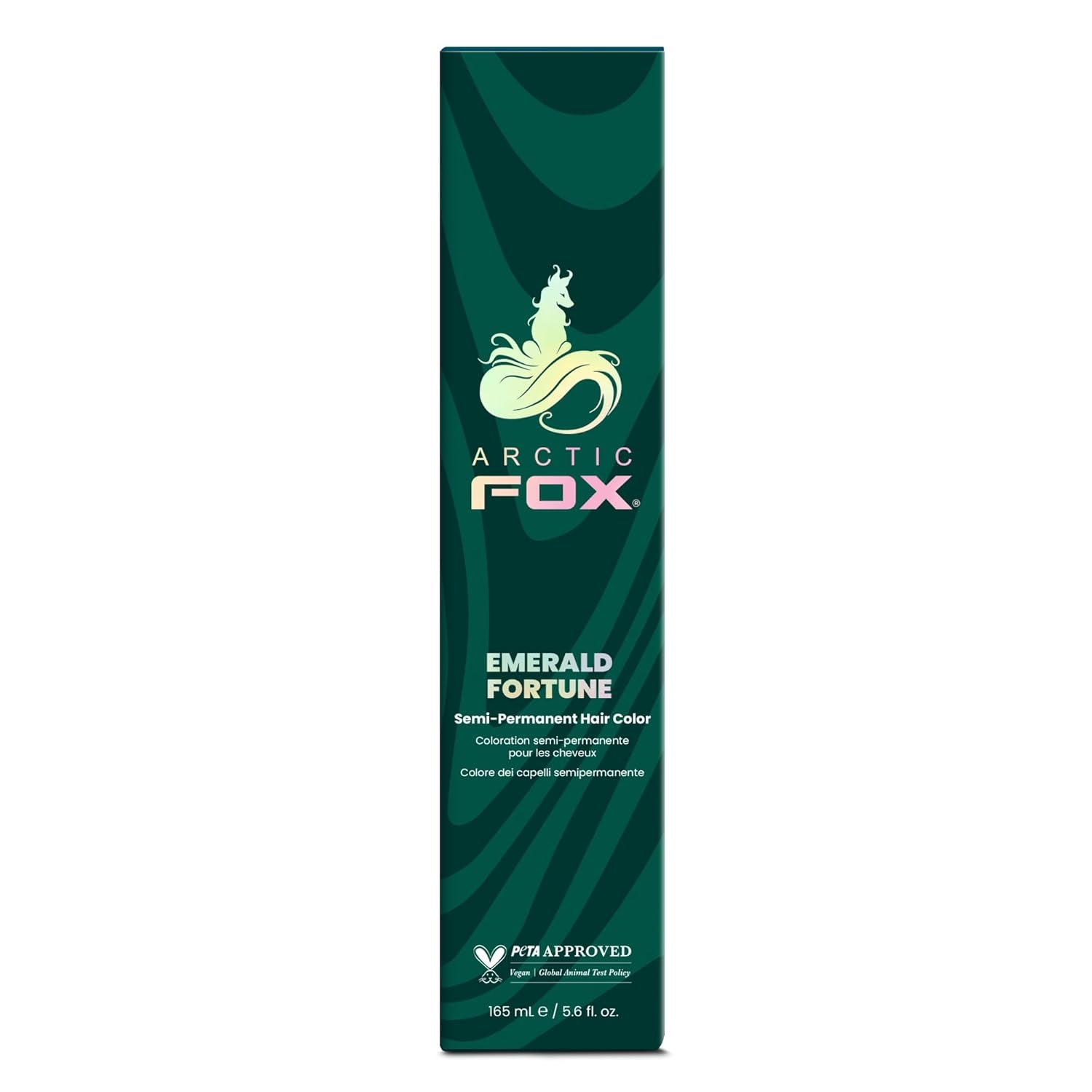100% vegan și fără cruzime Vibrant Semi Permanent Hair Colour Dye - Purple AF 165 ml e Vopsea pentru par Naty Shop Fortuna de smarald