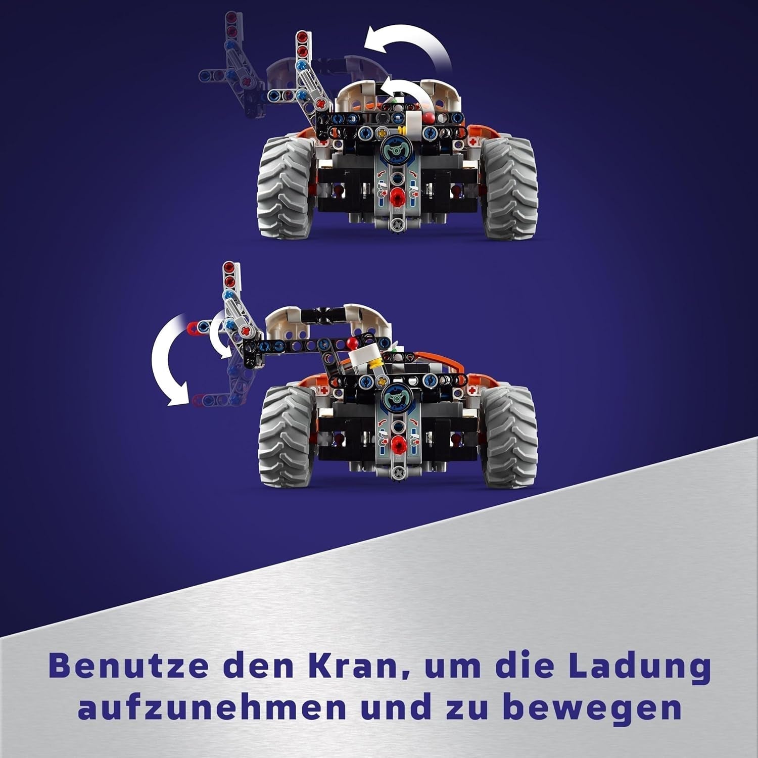 LEGO Technic LT78 Vesmírné dopravní vozidlo, Vesmírná stavebnice pro průzkumné výlety a vesmírná dobrodružství, Nápaditý herní zážitek pro chlapce a dívky, Dárek pro děti starší 8 let 42178 Stavebnice Besuche den LEGO-Store