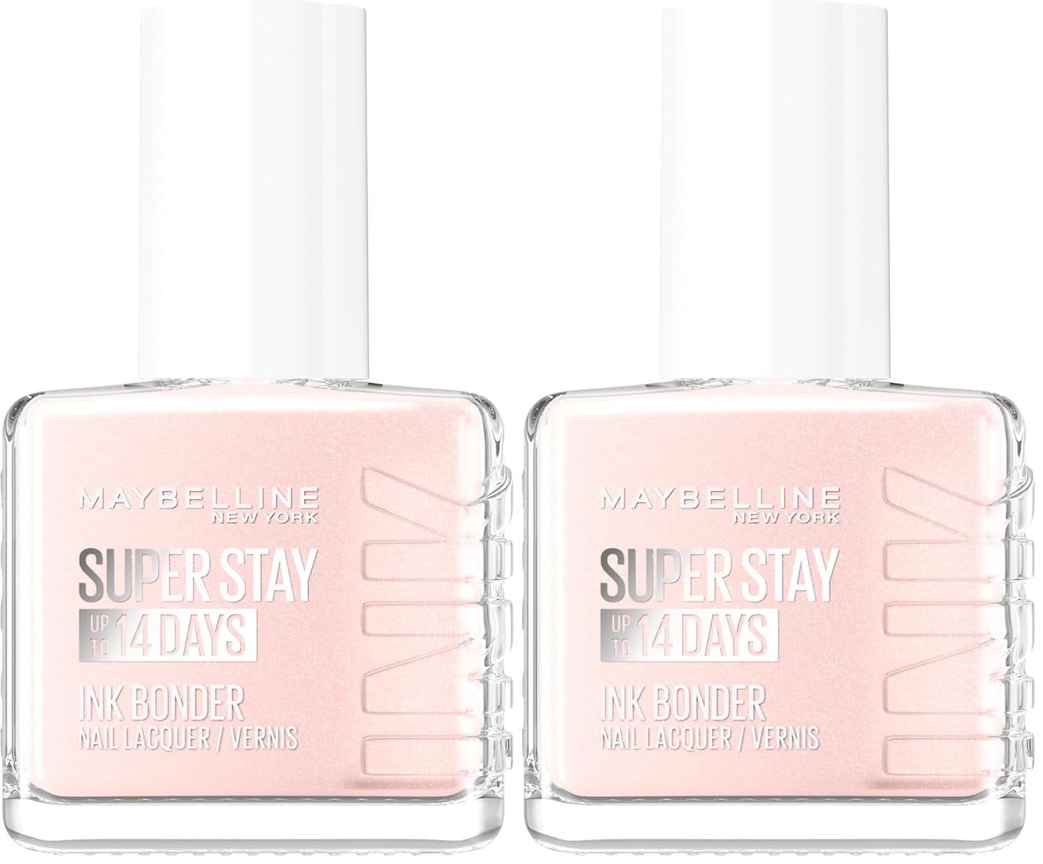 Maybelline New York Super Stay Ink Bonder 078 Porcelain - dlouhotrvající lak na nehty pro silné nehty a intenzivní barvu, 12,3 ml