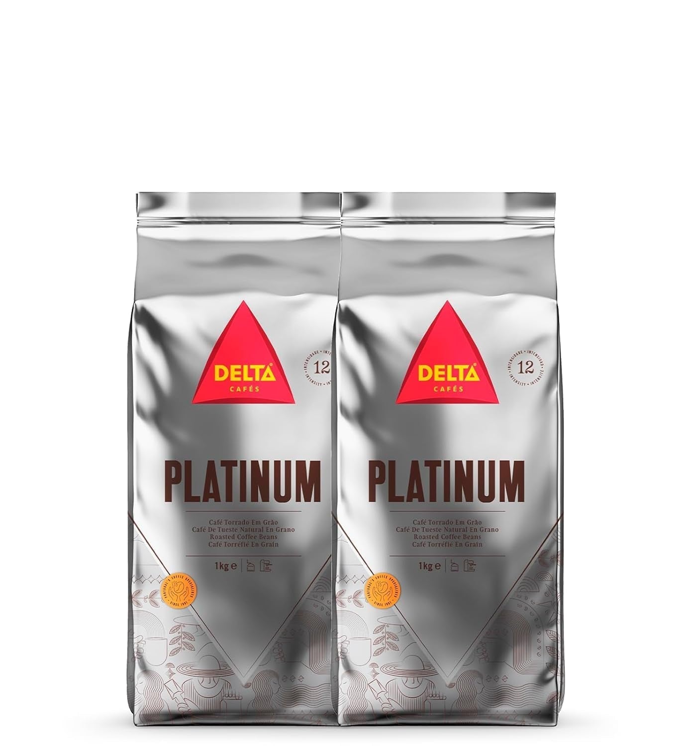 Delta Cafés Superior boabe de cafea, 1 kg Cafea Naty Shop Platinum