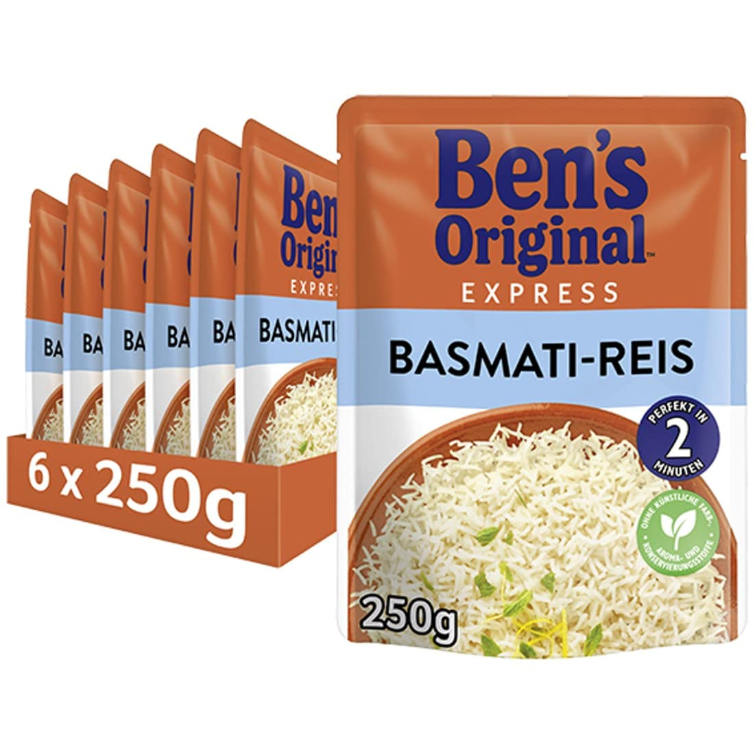 BEN'S ORIGINAL™ Express Basmati rýže 6 x 220 g