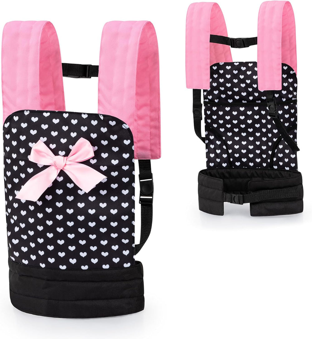 Bayer Design 62260AA Puppentrage EasyCarry, gepolstert, verstellbare Riemen, hinten und vorne tragbar, für Puppen und Plüschtiere