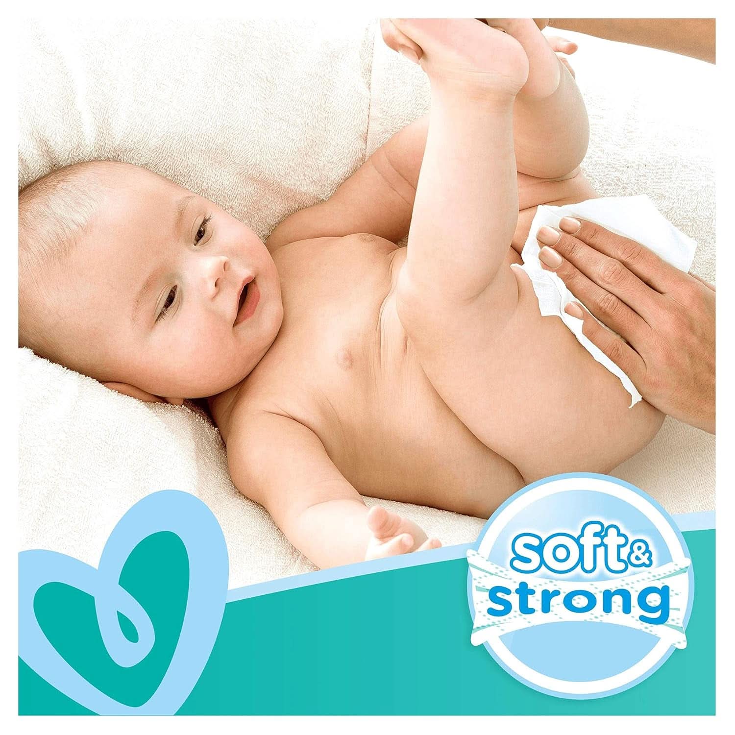Pampers, Fresh Clean, 80 servetele Servetele Umede Bebelusi Naty Shop
