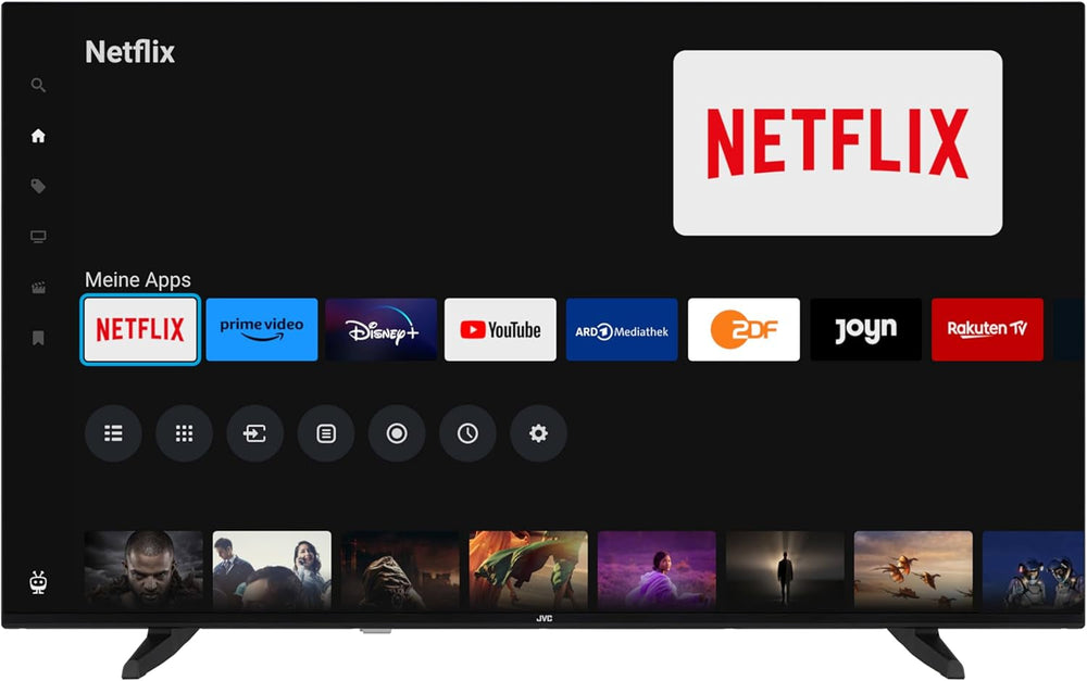 Televizor inteligent JVC de 32 de inci, cu tehnologie TiVo (Full HD, HDR, tuner triplu, 6 luni HD+ inclus) LT-32VF5355W