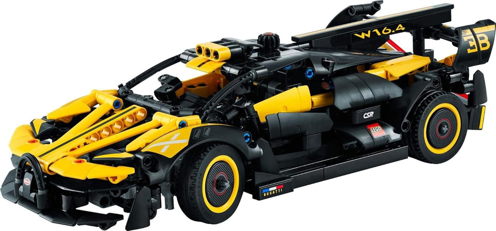 LEGO Technic Bugatti závodní auto, stavebnice modelu auta, hračka sportovního auta, ikonická sběratelská sada aut, stavebnice od 9 let 42151 stavebnic Besuche den LEGO-Store