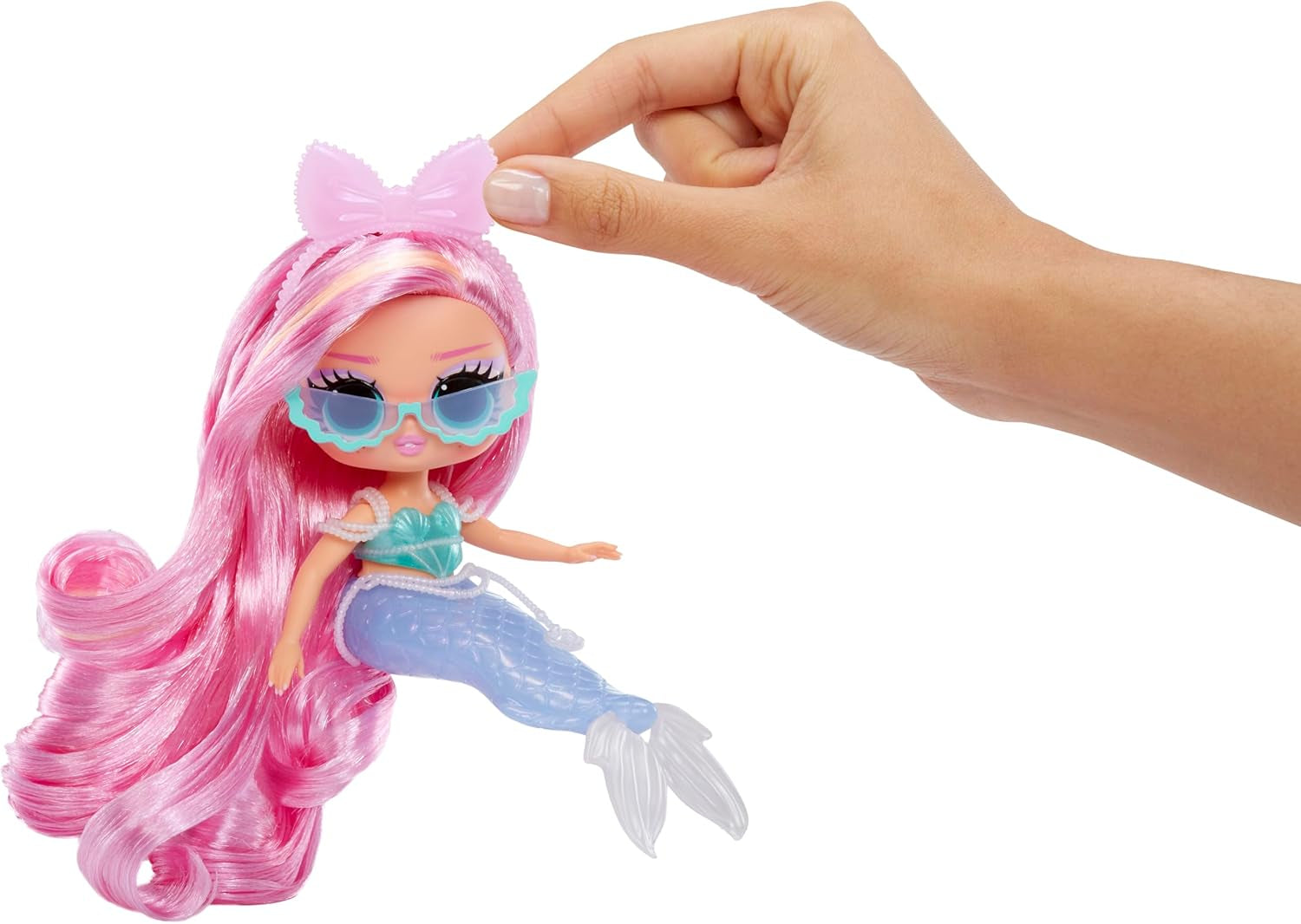 L.O.L. Surprise! Tweens - Mermaid Lola Waves - Modepuppe mit Farbwechselndem Schwanz, Beweglicher Flosse und Schönen Accessoires - Spielzeug für Kinder und Sammler ab 4 Jahren