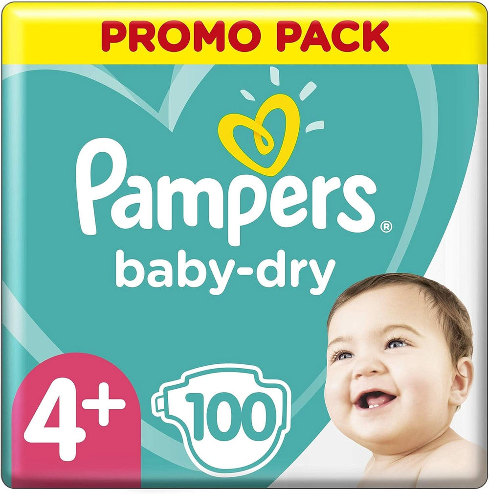 Pampers (klasická verze), plenky pro miminka vel. 4+ (10-15 kg), 100 ks Mother and Child Naty Shop
