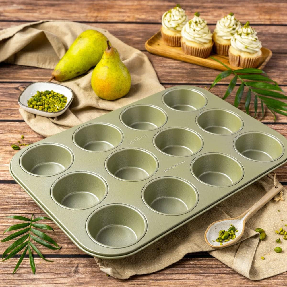 Zenker Muffinform Für 12 Stück – Ressourcenschonende Und Klimaneutrale Backform Für Muffins Und Cupcakes – 12Er Muffinblech Mit Veganer Antihaftbeschichtung Formy a plechy na pečení Naty Shop