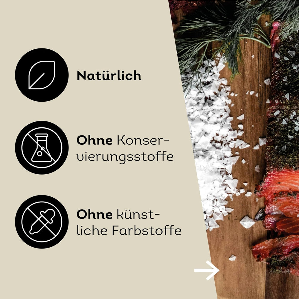 Küper Selection Meersalz - 1000 g hrubé soli na koření a zjemnění - ohne Zusätze oder chemische Nachbehandlung