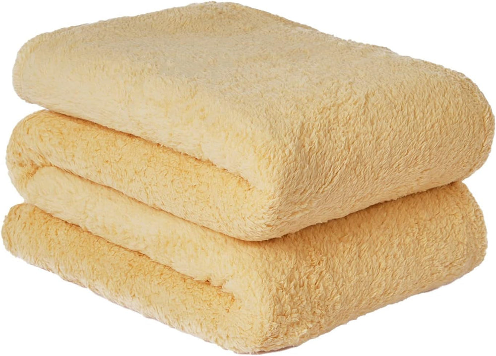 Brentford's Teddy Fleece deka Velká deka na postel Plyšová super měkká teplá pohovka Přehoz přes postel Černá - 150 X 200 Cm Postele a deky Besuche den Brentfords-Store Žlutá okrová 200 X 240 Cm