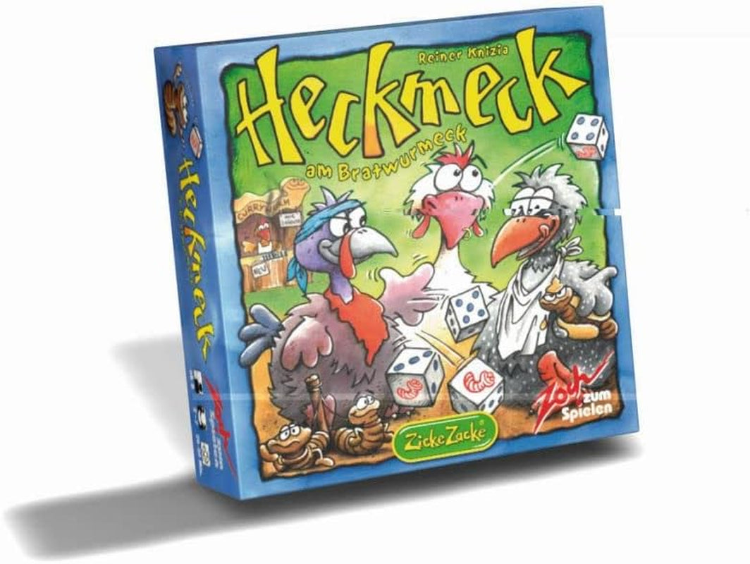Zoch 601125200 – Heckmeck am Bratwurmeck – jocul turbulent de zaruri în popularul cadru cu pui pentru păsările inteligente care au mirosit viermele bratwurmeck, de la 8 ani