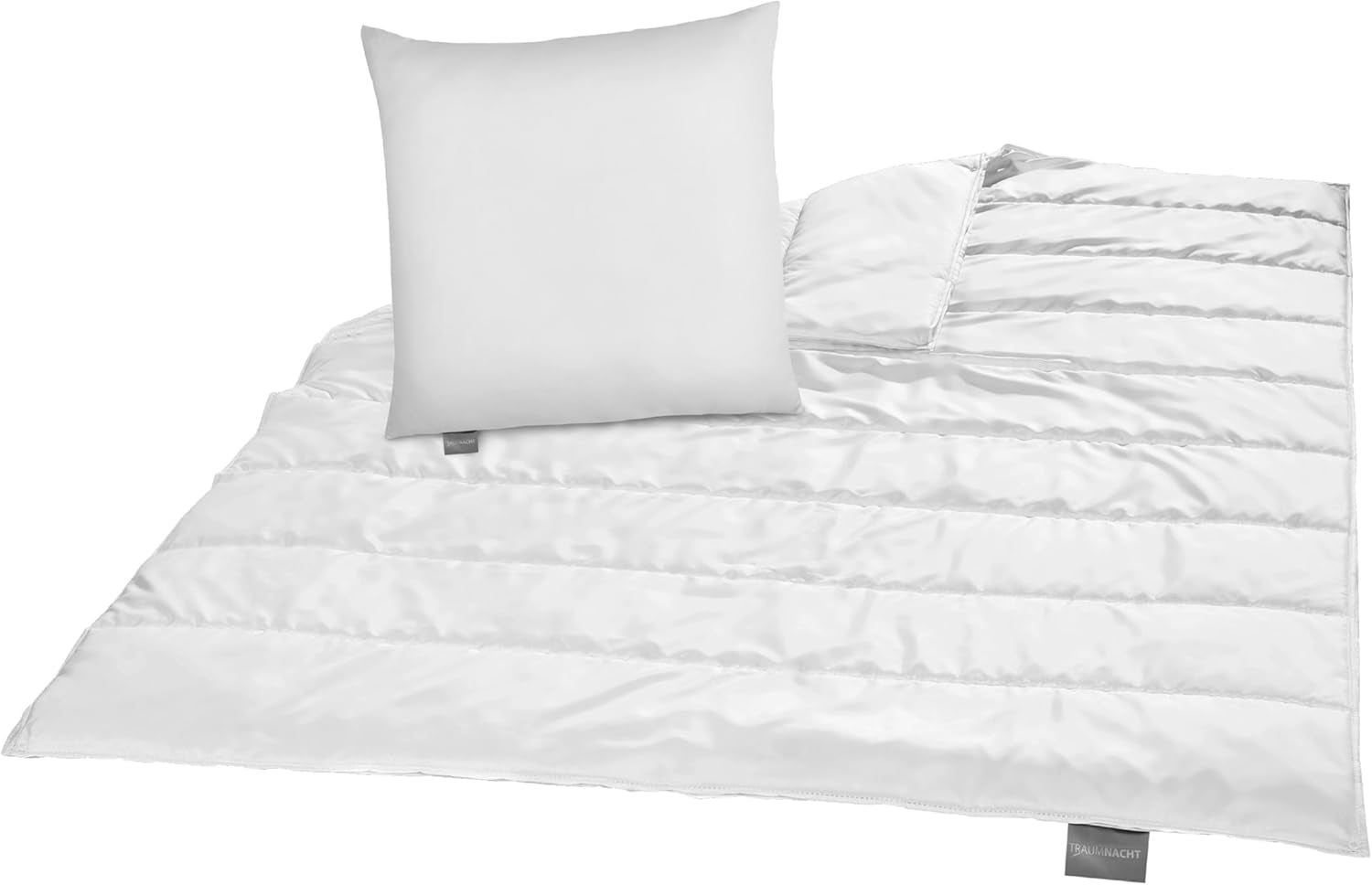 Povlečení Traumnacht Green - Přikrývka pro všechna roční období 135X200 Cm + polštář 80X80 Cm, odolné s potahem z mikrovlákna, vyrobeno dle německé normy kvality Peřiny a přikrývky Naty Shop Povlečení 4 sezóny (přikrývka + polštář 80X80) 135 X 200