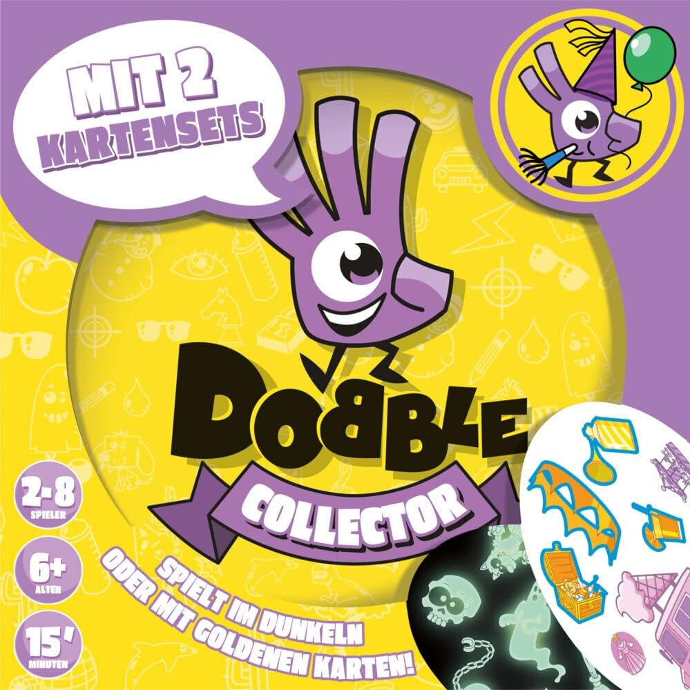Dobble Bundesliga, joc de familie, joc de cărți, 2-8 jucători, vârste 6+, 15 minute, germană