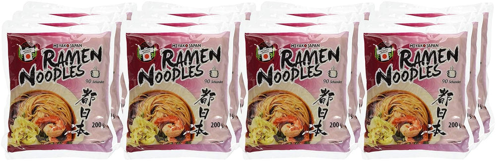 Miyako japonské nudle Ramen 12 balení (12 x 200 g)