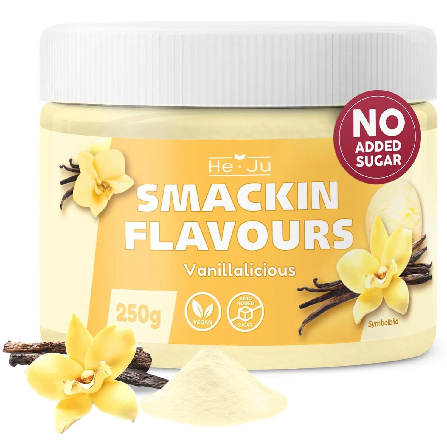 He-Ju, Prášek s vanilkovou příchutí, 250 gramů Aromas Naty Shop