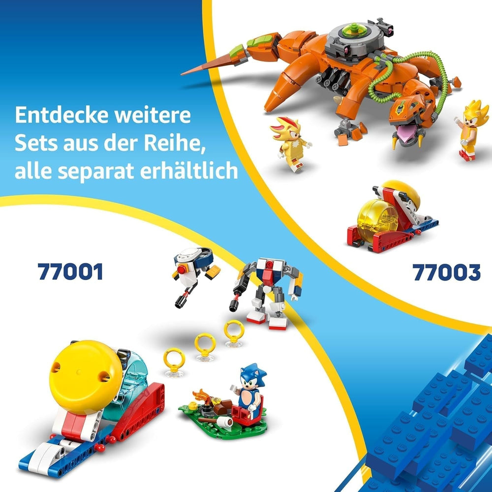 LEGO Sonic the Hedgehog Cyclone vs. Metal Sonic - Sběratelská hračka Mechs se 2 minifigurkami videohry - Nápad na dárek pro chlapce a dívky od 8 let a náctileté fanoušky her 77002 Stavebnice Besuche den LEGO-Store