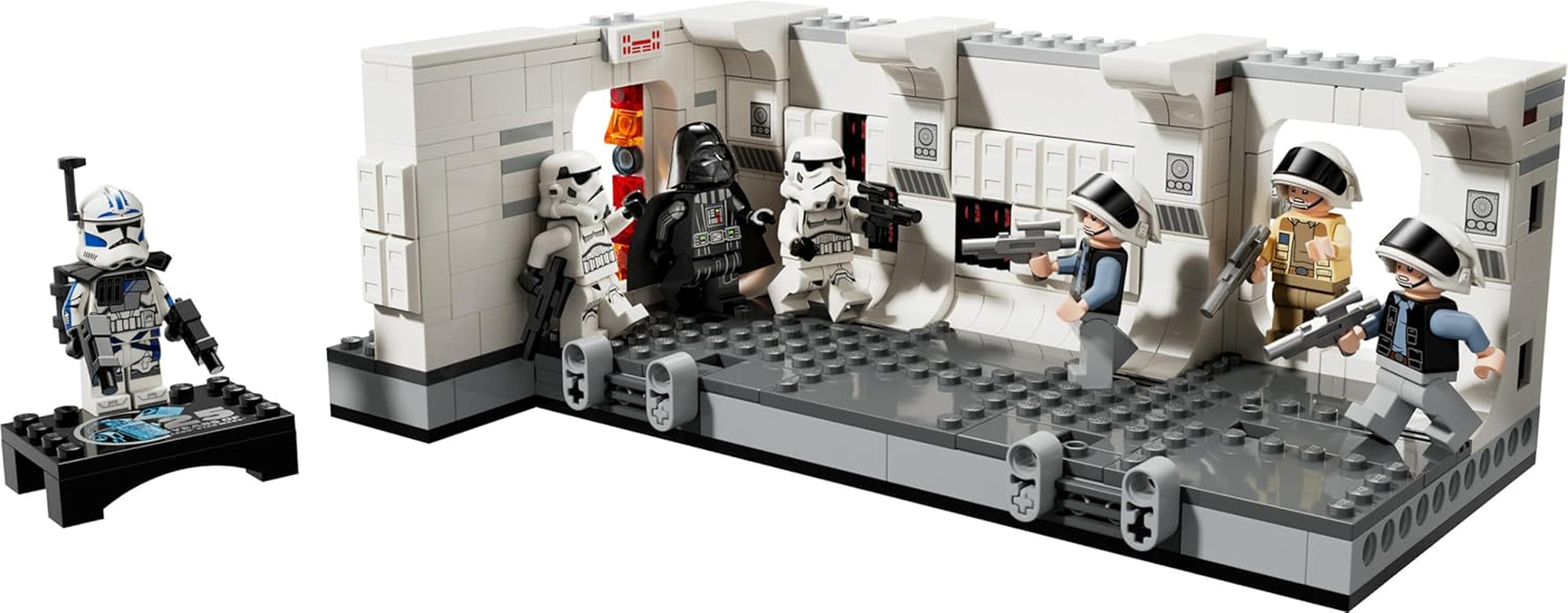 LEGO Star Wars Tantive IV Boarding, Filmová stavebnice Nová naděje, Sběratelská fantasy hrací sada, Nápad na dárek pro chlapce a dívky 8+ a sběratele 75387 Stavebnice Beuche den LEGO-Store