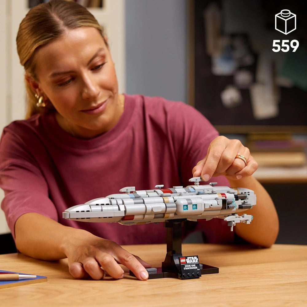 LEGO Star Wars 75405 Home One Starcruiser z Návratu Jediho - Model hvězdné lodi - Fantasy a sada na sestavení a vystavení - Dárek pro dospělé a dospívající fanoušky Stavebnice Besuche den LEGO-Store