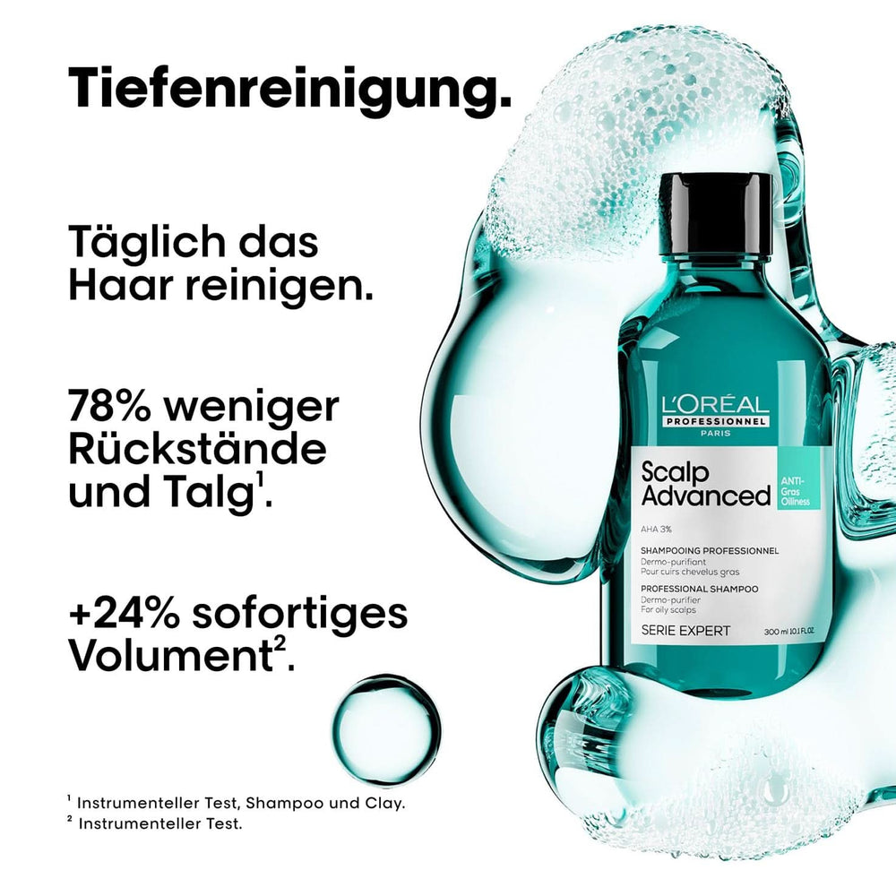 L'Oréal Professionnel čisticí šampon na mastnou pokožku hlavy, 300 ml Naty Shop sprcha a koupel