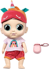 Baby Robin, 30 cm große Babypuppe mit beweglichen Augen und Lustigen Soundfunktionen, včetně Košile, Hadice, Mütze, Romper, Flasche und Schnuller, 905586 Zapf Creation