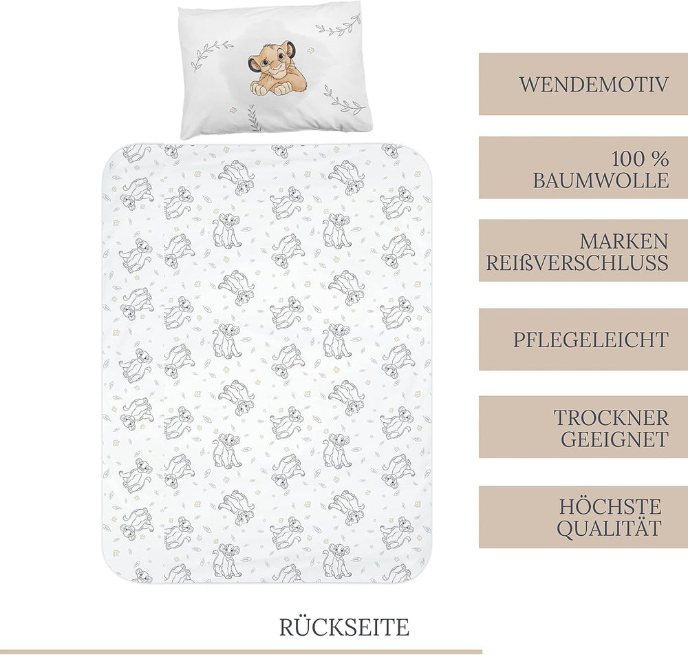 Dětské povlečení Simba, Povlečení Lví král - dětský Naty Shop