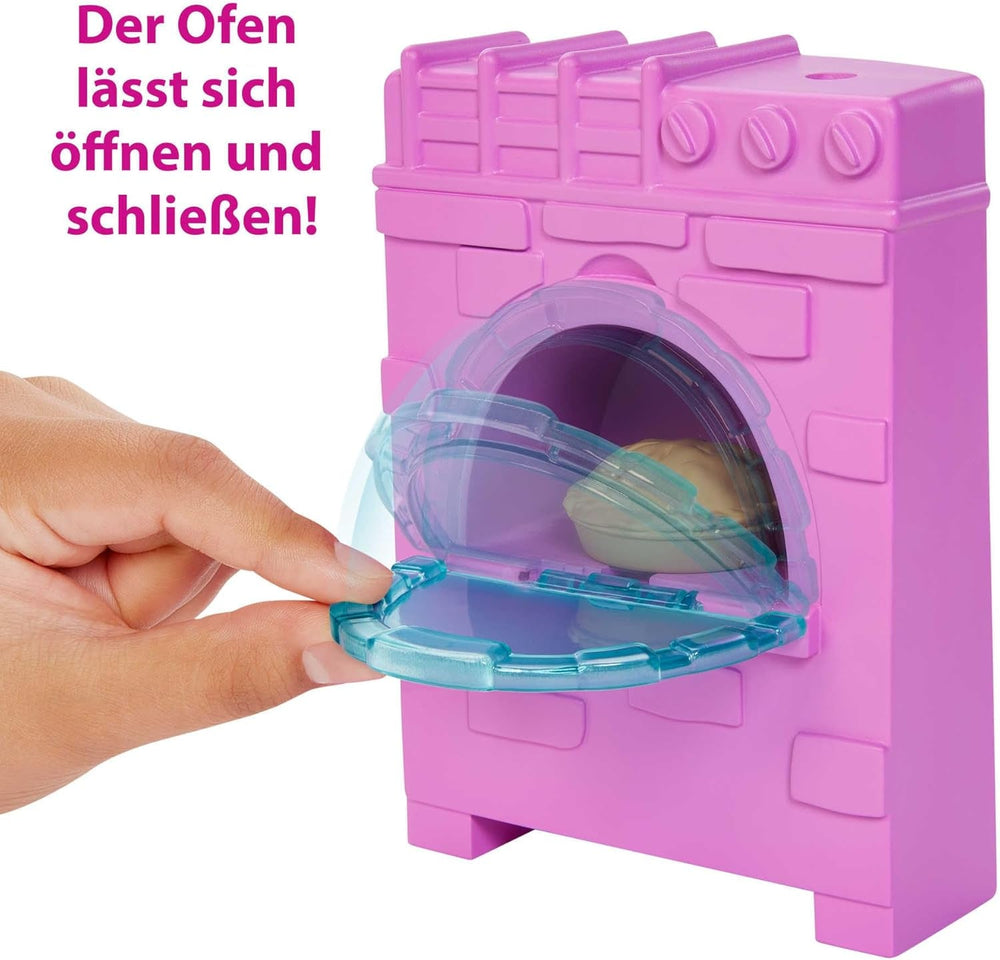 Disney Princess HMV99 - Păpușă Rapunzel mobilă și turn de joacă cu distracție pe tot parcursul, 6 zone de joacă și 15 accesorii, inspirat de filmul Disney, jucării pentru păpuși de la 3 ani Papusi Naty Shop