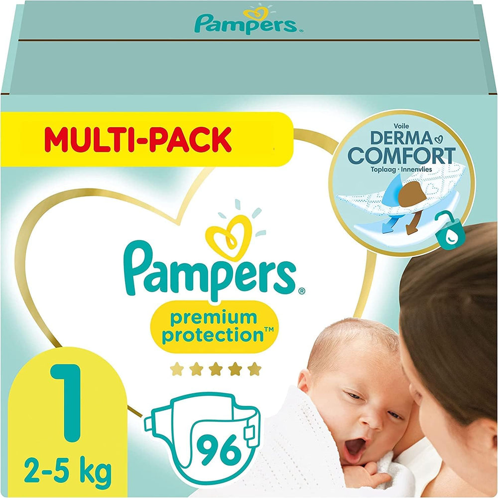 Pampers Premium Protection, velikost 6, 144 plen, 13kg-18kg, naše #1 ochrana kůže a protečení