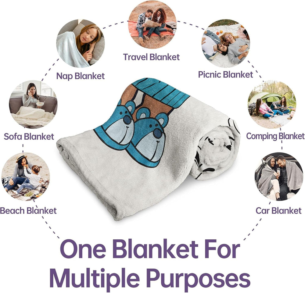 Masuecoin dárek pro dědečka, dárek pro dědečka k narozeninám, nápady na dárky pro dědečka, flanelové deky 50 x 60 palců, dárek pro dědečka, dárek pro dědečka k Vánocům. Postele a deky musaecoin