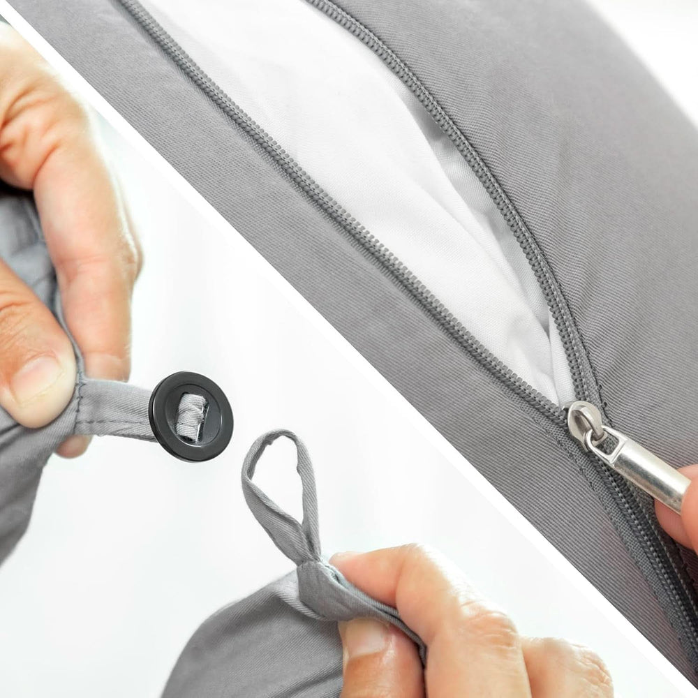 Innovagoods - Multifunkční kojící polštář, Ergonomický design pro relaxaci matky a dítěte, Nastavitelný do různých poloh, Pratelný, Barevný, Polybavlna Příslušenství Potraviny a kojení Baby Naty Shop