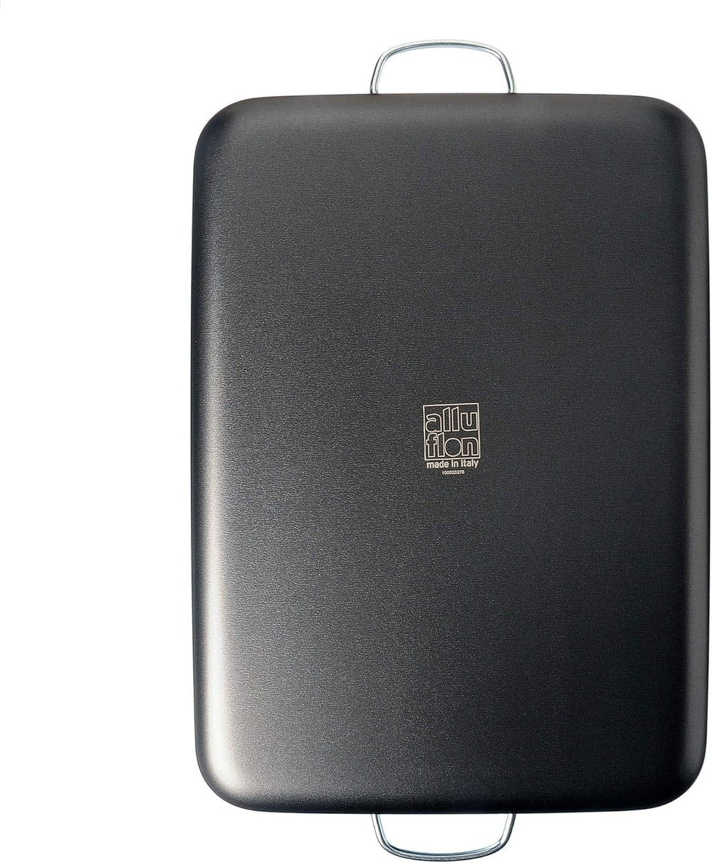 Alluflon Tradition Italy Forma na lasagne, hliník, černá, 35 x 25 cm Formy a plechy na pečení Naty Shop