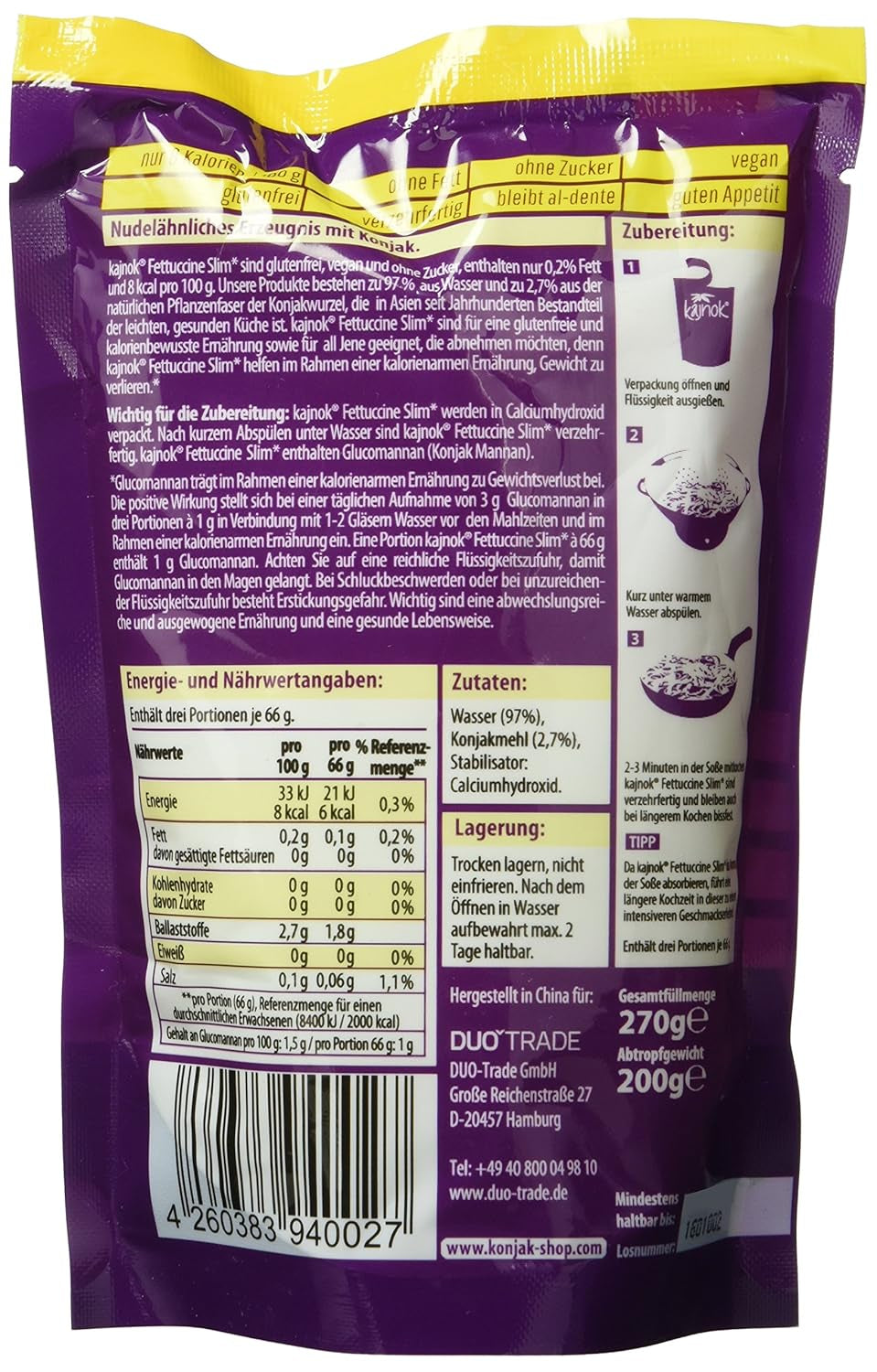 Fettuccine Slim, krabice 10, 499974