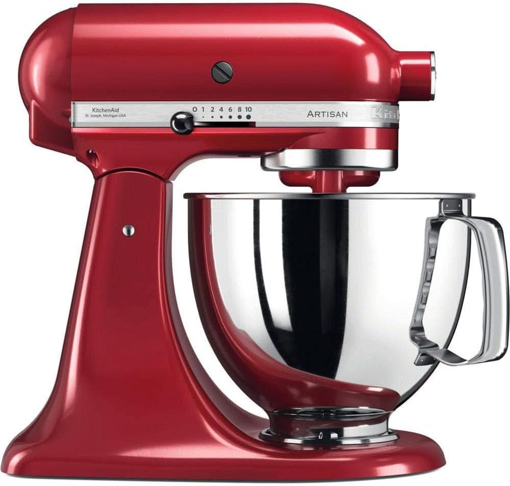 Kuchyňský mixér KitchenAid Artisan 5KSM125EER, 300W, 4,8L Naty Shop Imperial Red